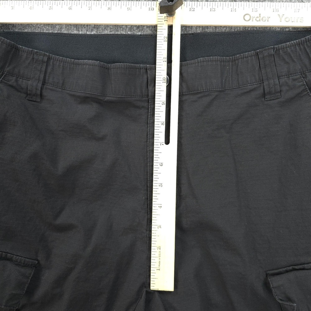 BYLT Pants Mens 40 Black Cargo Pant Stretch Utility Ripstop Hike Gym Outdoors - Picture 8 of 14